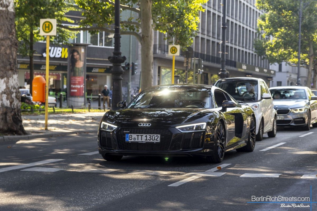Audi R8 V10 Plus (2016) spotted in Berlin — BerlinRichStreets